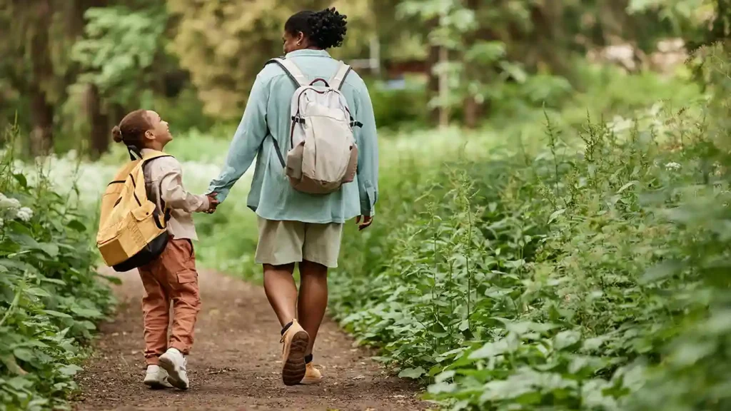 Weberg Law Custody Mother and Child Walking
